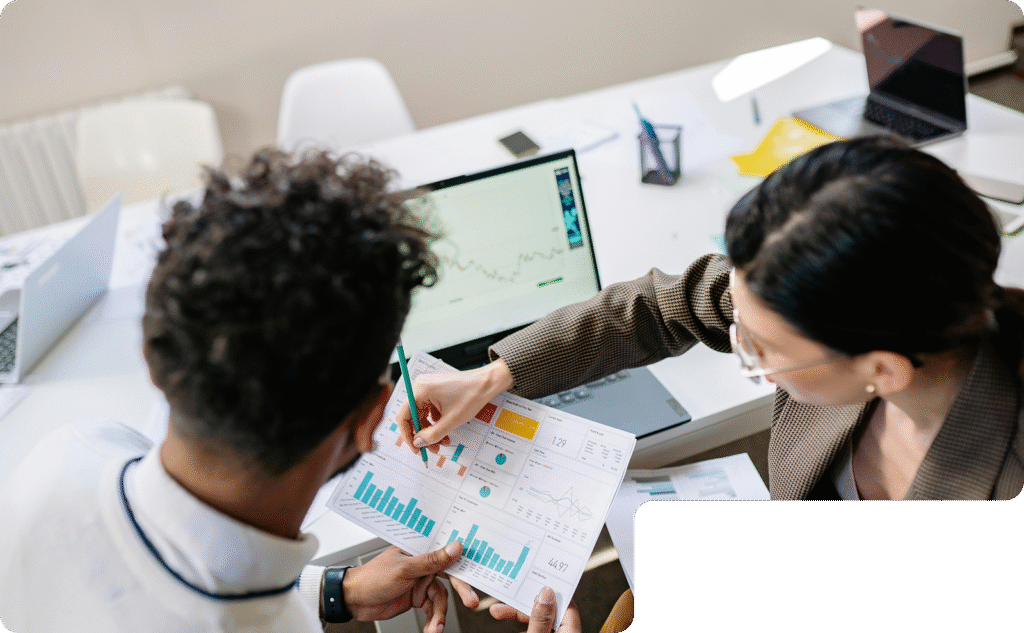 Website analytics and reporting dashboard